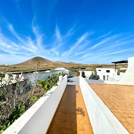 Nyaraló Casa Rural En Finca Con Wifi Y Estupenda Vista A Volcan